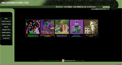 Desktop Screenshot of abddistribuciones.com