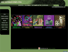 Tablet Screenshot of abddistribuciones.com
